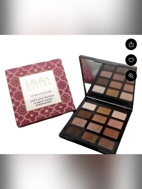 Laura Geller Nude Attitude Eyeshadow Palette - Warm Brown & Champagne Shades
